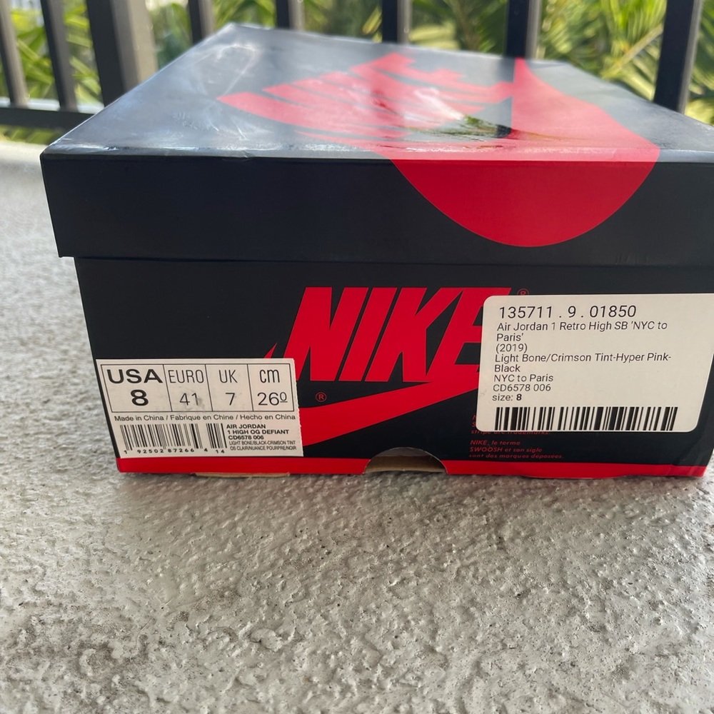 NYC To Paris air jordans